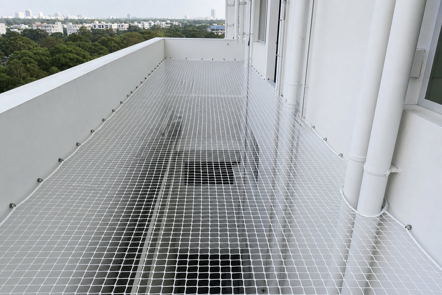 Duct Area Safety Nets Bangalore gallery